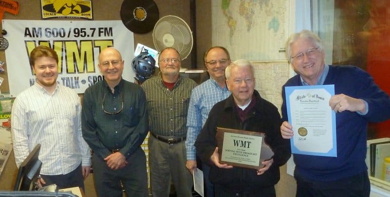 Iowa Antique Radio Club & Historical Society (IARCHS) honoring Iowa Pioneer Radio Station WMT 3/2/2016