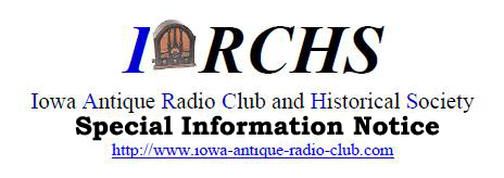 Iowa Antique Radio Club & Historical Society