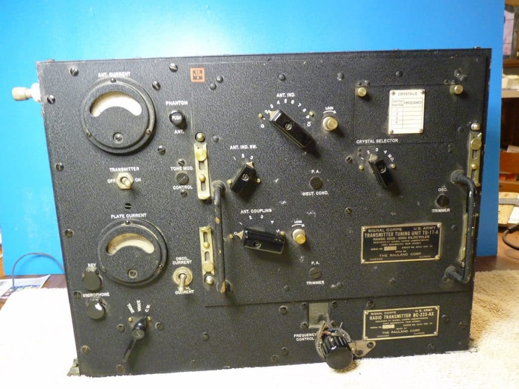 BC 223 AX & TU 17 A Transmitter