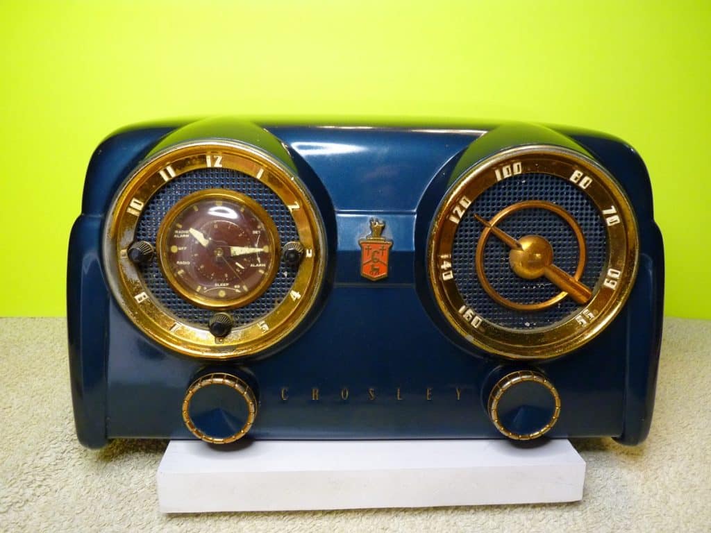 Crosley D-25 BE front