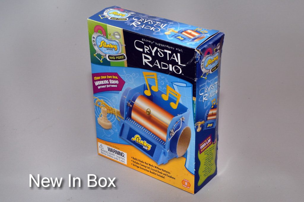 NIB Crystal Radio Set