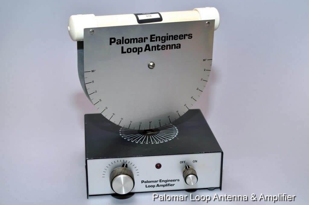 Palomar Loop Antenna and Amplifier