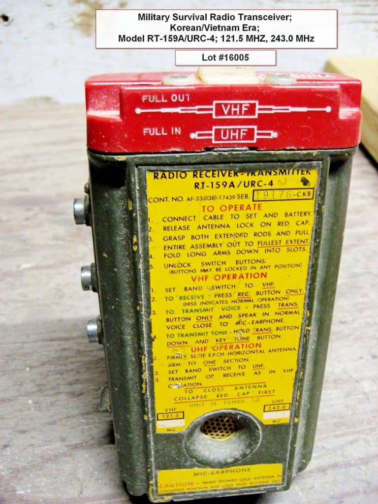 Military Survival Radio Transceiver