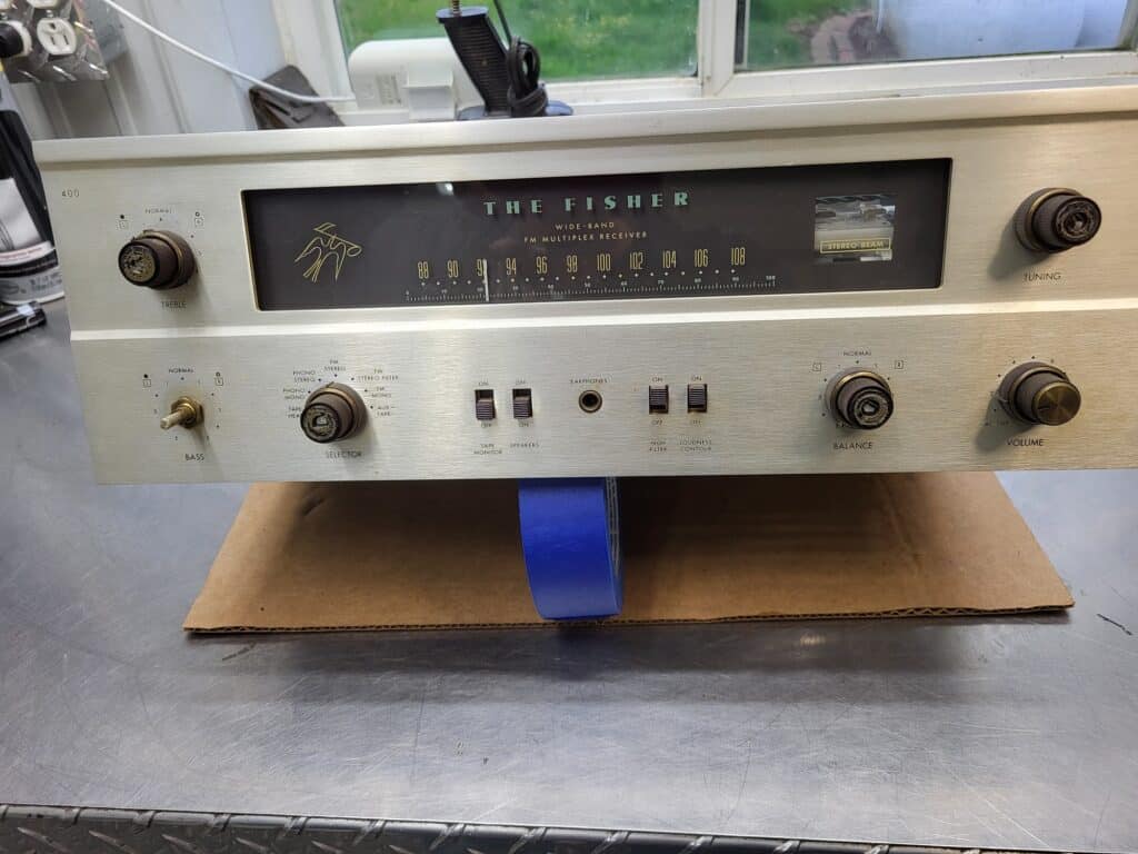 Fisher 400 tuner - amp