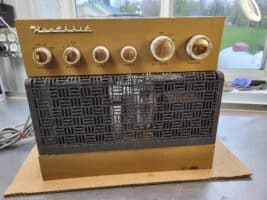 Heathkit W-5M amp and WA-P2 preamp