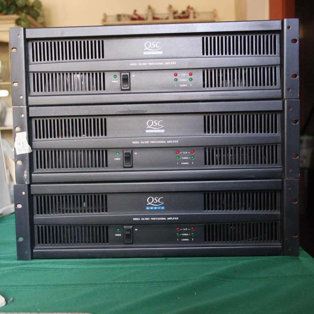 QSC-ISA-500T-500W-Professional-Amplifiers&Manual